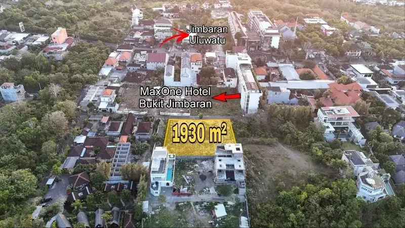 Tanah Strategis Dekat GWK dan Pantai di Uluwatu Bali - Real Estate in Bali