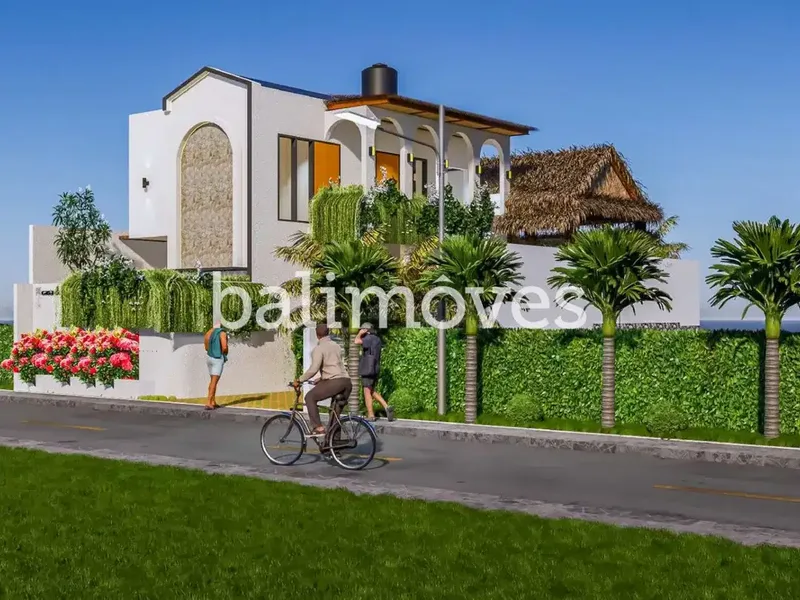 Villa Off Plan Modern 3 Kamar Tidur di Kesiman Kertalangu - Real Estate in Bali
