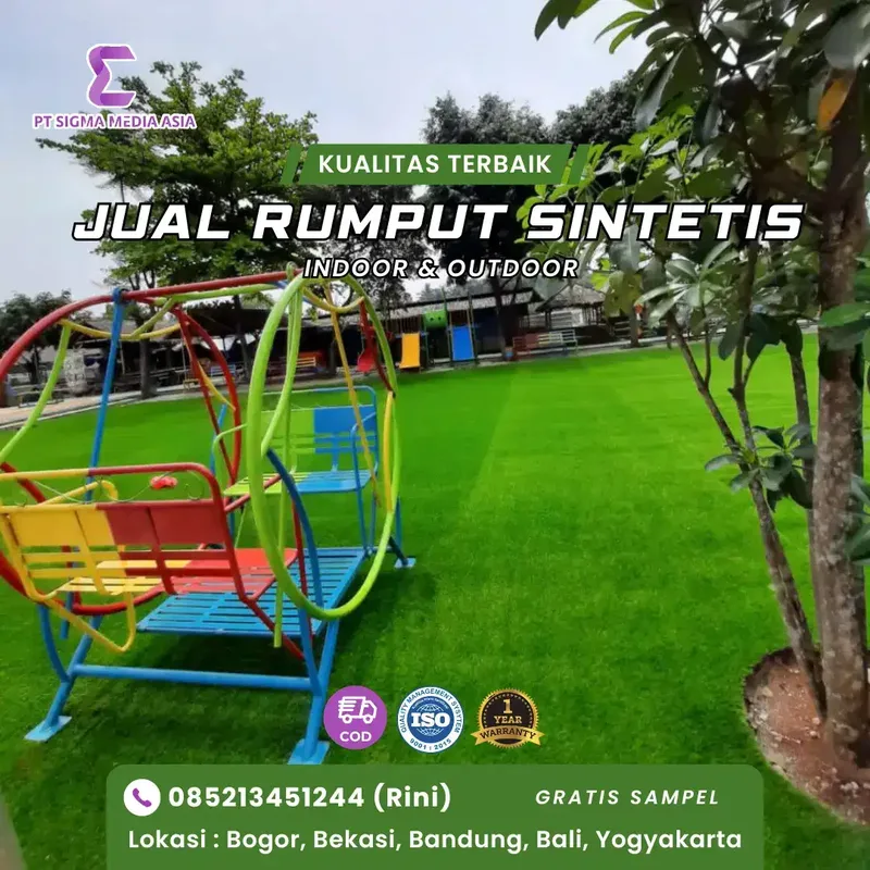 Jual Rumput Sintetis Buat Playground - Home & Garden in Bali