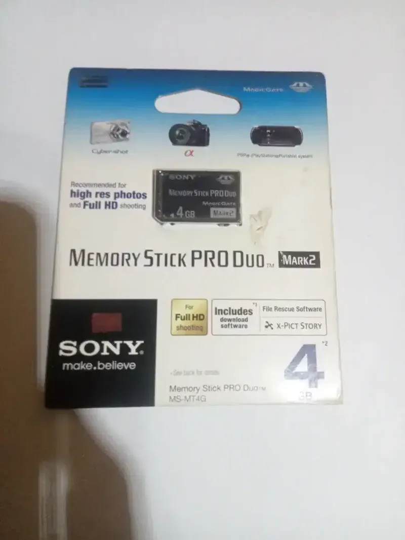 Mmr stick pro duo 2gb - 1pcs danMmr stick pro duo 4gb - 2pcs ( semua ) - Electronics in Bali