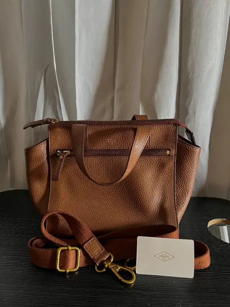 Tas fossil Tessa Satchel Brown - Fashion in Bali