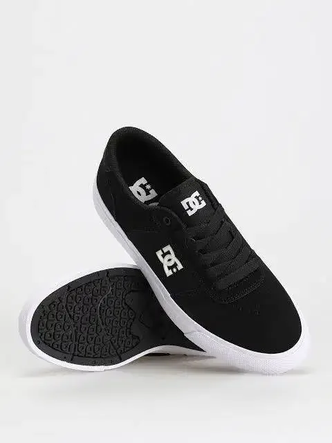 Sepatu DC Teknic Black White Original - Fashion in Bali