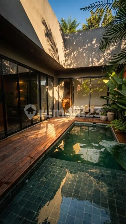 Leasehold Modern Minimalist Villa In Kedonganan - Real Estate in Bali