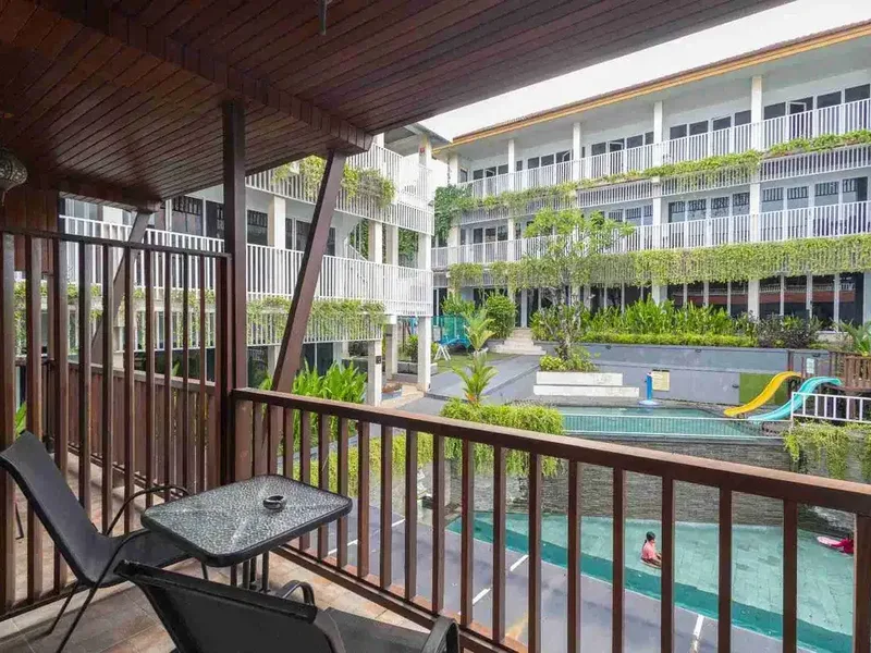 Hotel Freehold ±90 Kamar Nusa Dua Bali, SHM, Beroperasi, Rooftop Sea View - Real Estate in Bali