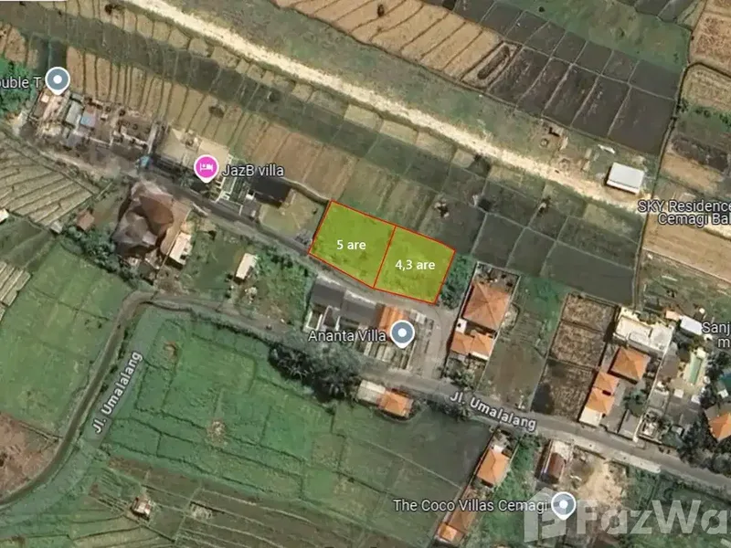 Land for sale in Mengwi, Bali - Real Estate in Bali