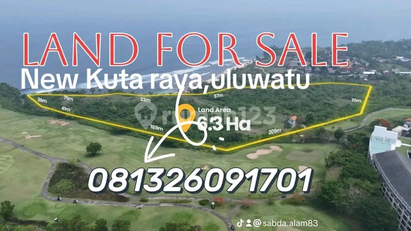 Dijual Tanah Strategis Uluwatu - Bali in Bali