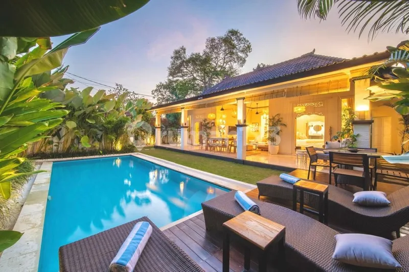 For Rent Villa Canggu 2 Bedrooms Full Furnished - Real Estate in Bali