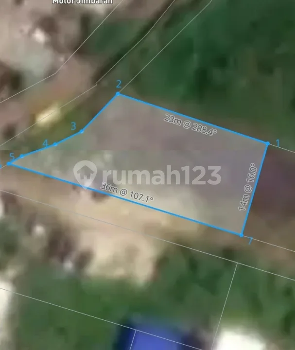 Leasehold 20 Years! Tanah Lokasi Strategis Dekat Sidewalk Jimbaran - Real Estate in Bali