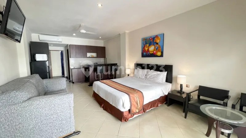 Dijual Hak Sewa 1 Kamar Apartemen di Kuta Town House - Real Estate in Bali