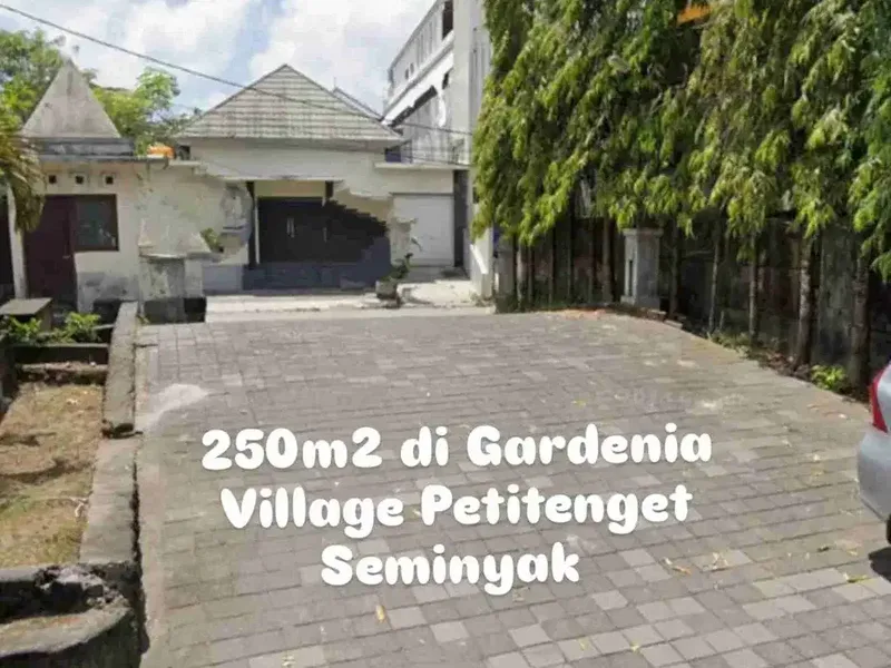 Tanah 250m2 di Seminyak Gardenia Village badung - Real Estate in Bali