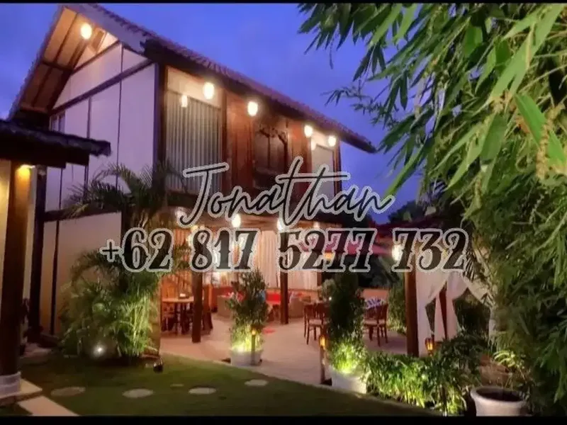 VILLA CHARMING 4 KAMAR FULL FURNISHED DEKAT PANTAI NYANYI TANAH LOT TABANAN - Real Estate in Bali