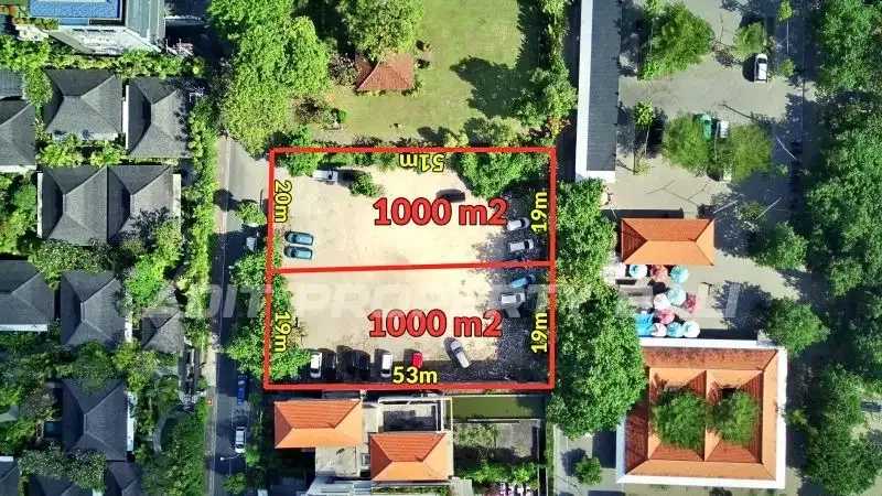 Tanah Premium Beach Front Pantai jerman Bali - Real Estate in Bali