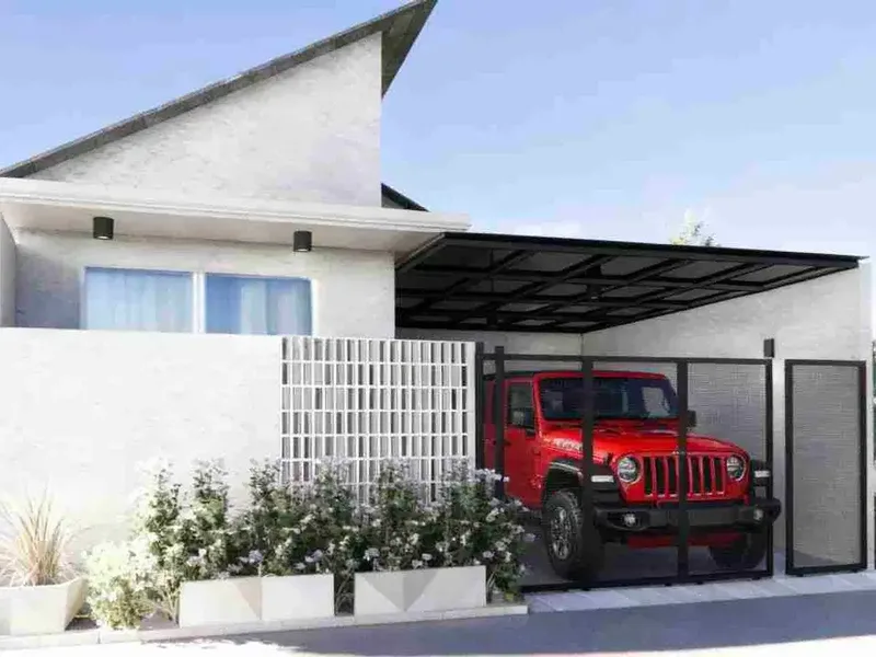 Villa Modern Minimali, View Sungai & Sawah, Harga Hanya 1,055 M @Saba, Gianyar dekat Sanur & Denpasar - Real Estate in Bali