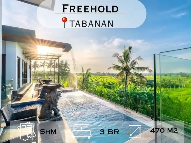 Luxury Freehold Villa For Sale – Tabanan, Bali - Bali in Bali