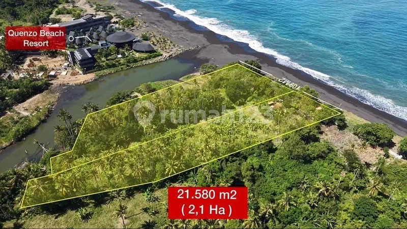 Beach Front Land For Sale In Karangasem Bali - Real Estate in Bali