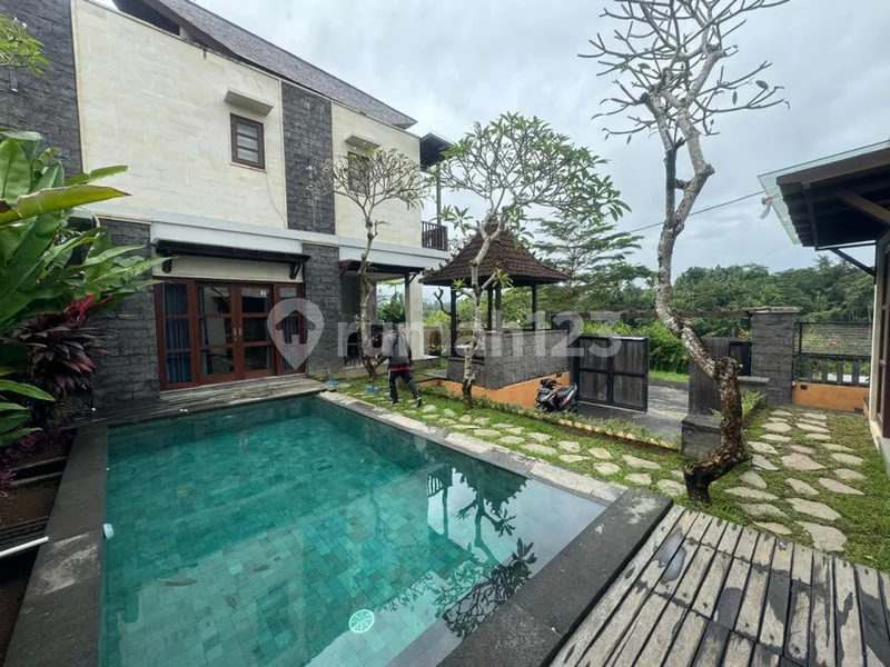 Di Jual villa Lantai 2 Los Tebing Radius Ubud - Real Estate in Bali