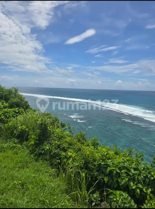 Jual Cepat Tanah Los Tebing View Ocean di Ungasan - Bali in Bali