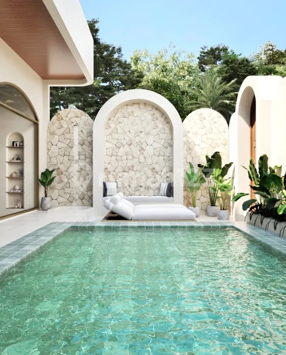 Modern Minimalis Townhouse Villa Di Tibubeneng, Badung For 25 Years Leasehold - Real Estate in Bali
