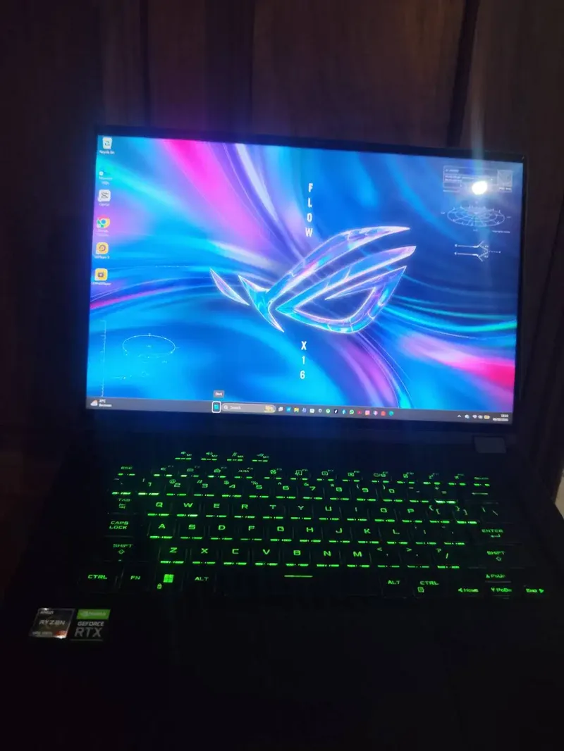 Laptop Gaming ASUS ROG Flow X16 Ryzen 9 6900HS RTX 3070Ti Mulus Second - Electronics in Bali