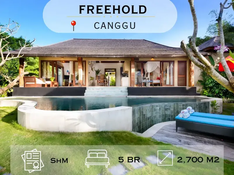 Ultimate Freehold Estate in Bali, Luxury Riverfront Retreat & Villa Complex - Bali in Bali