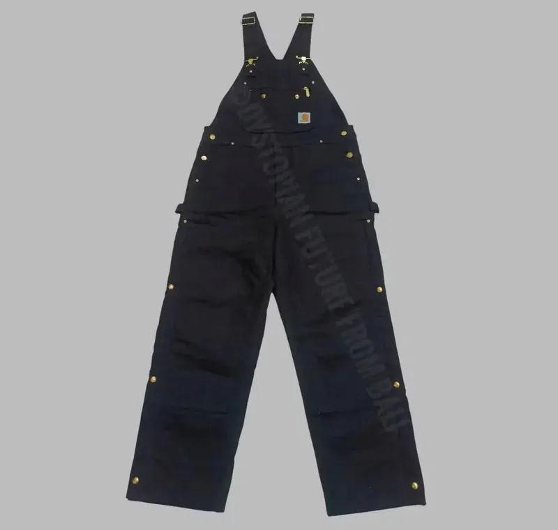 Carhartt Duck Zip-to-Thigh Bib Overall/Quilt Lined - Vehicles in Bali