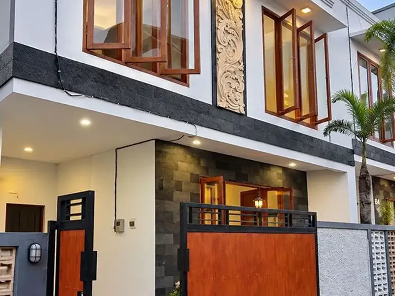 [Amr-128.Gks] Disewakan Tahunan – Rumah Minimalis Lantai 2 di Jantung Kota Denpasar - Real Estate in Bali