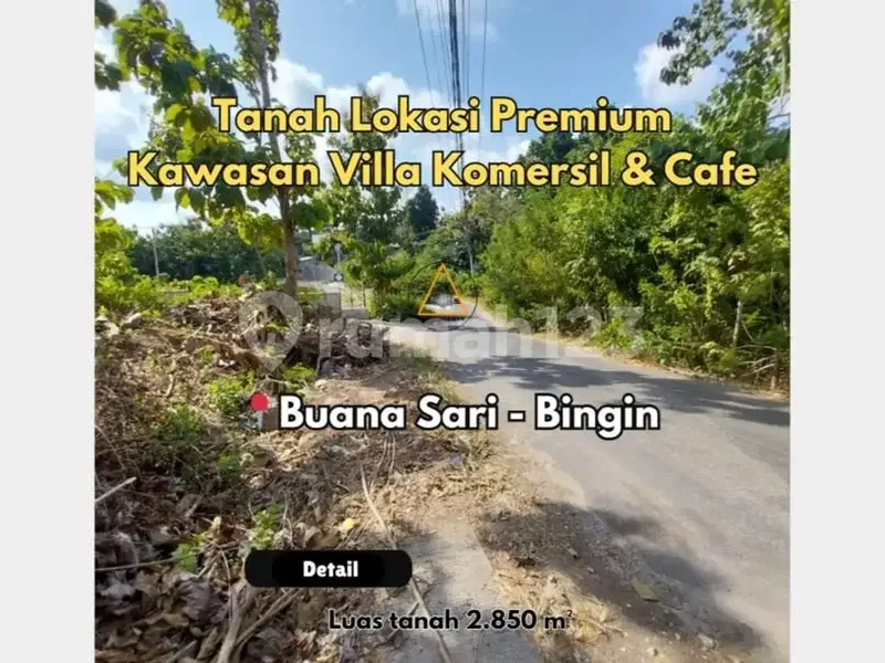 Tanah Langka Premium Berlokasi di Buana Sari Bingin Uluwatu - Real Estate in Bali