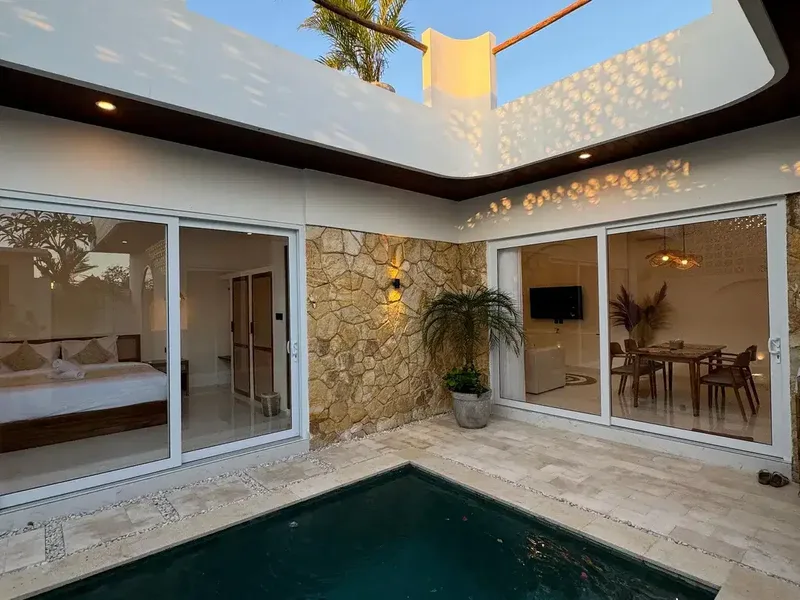 Leasehold - Modern Villa in Tumbak Bayuh, Canggu, Bali - Real Estate in Bali