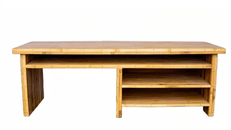 Meja kerja bambu laminasi - Home & Garden in Bali