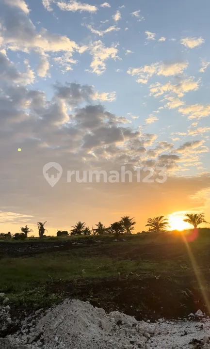 Tanah Dekat Canggu Kedungu Full View Surga - Real Estate in Bali