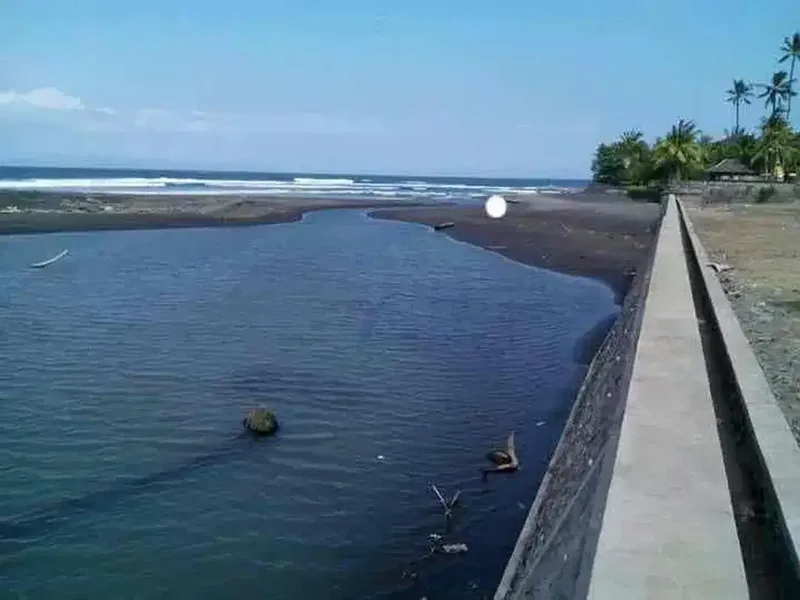 Dijual lahan loss pantai dan muara lokasi di Gianyar ketewel. - Real Estate in Bali