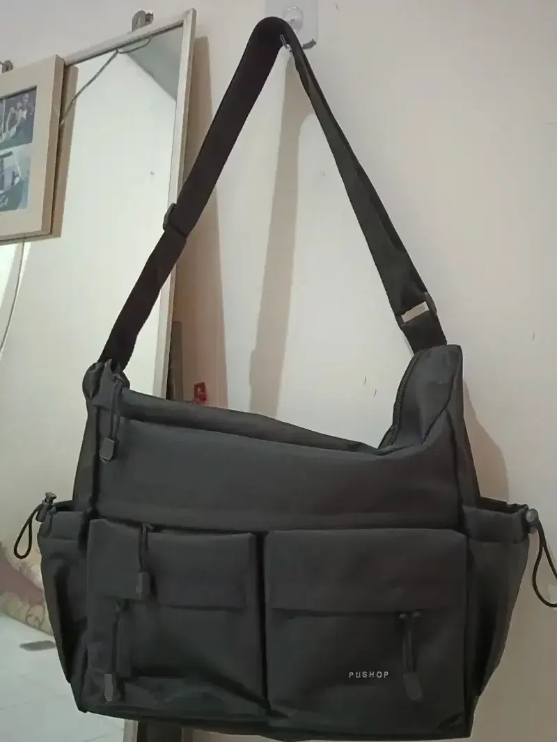 Tas Selempang Bahan Cordura Tebal Muat Laptop Uk. 31x10x25cm - Fashion in Bali