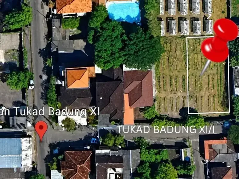 Tanah Premium Tukad Badung XI Renon Denpasar Bali - Real Estate in Bali