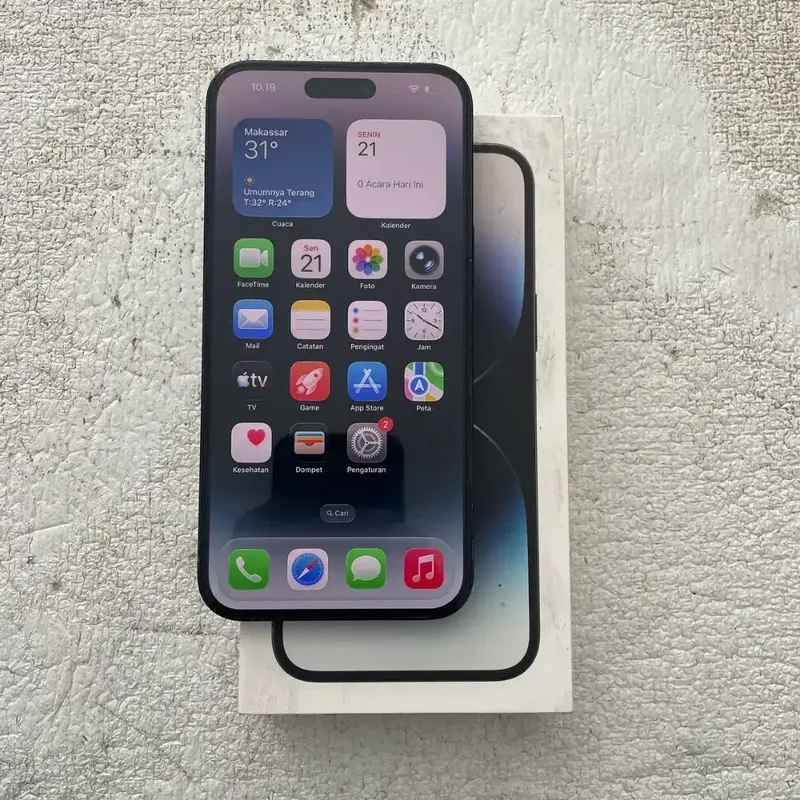 iPhone 14 Pro Max iBox PA/A Warna Space Black 256GB - Electronics in Bali