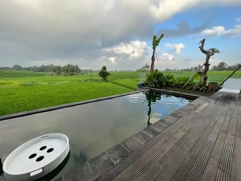 3BR tranquil luxury villa for yearly rent in Tanah Lot, Tabanan - Bali in Bali