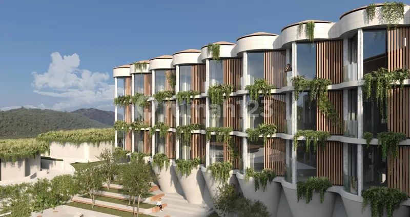 Apartemen dengan Pemandangan Laut yang Indah di Bukit - Real Estate in Bali