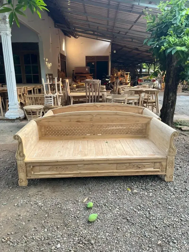 Bangku bale risban jati tua - Home & Garden in Bali