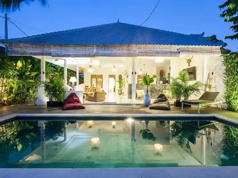 Villa 2 Kamar Tidur Menawan di Bidadari, Seminyak – Leasehold hingga 2039 - Real Estate in Bali