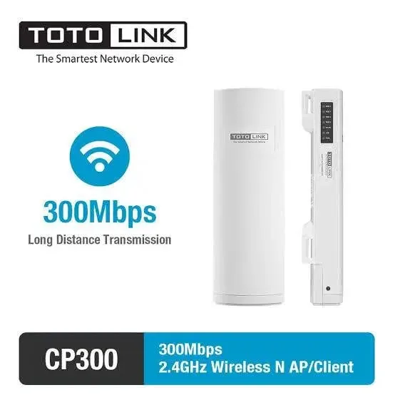 Wireless Wifi Outdoor Totolink CP300 Kuat & Jauh - Services in Bali