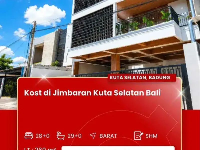 DIJUAL KOST DAERAH JIMBARAN BALI - Real Estate in Bali