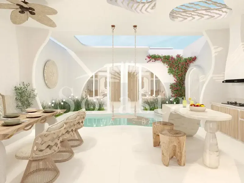 VILLA 3BR EKSKLUSIF HARGA UNDER 4M DI ULUWATU - Real Estate in Bali