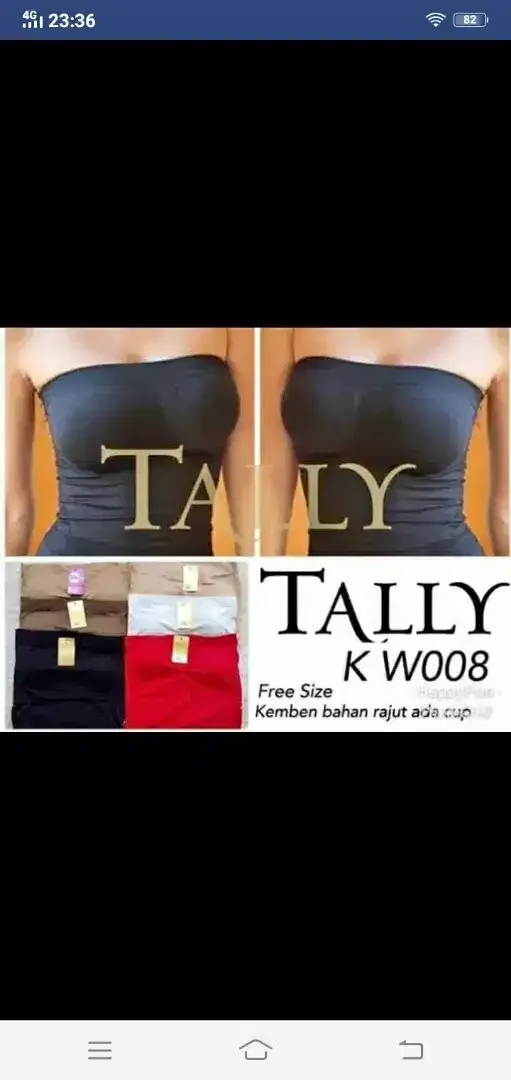 Tenktop Bra Merk Tally - Other in Bali