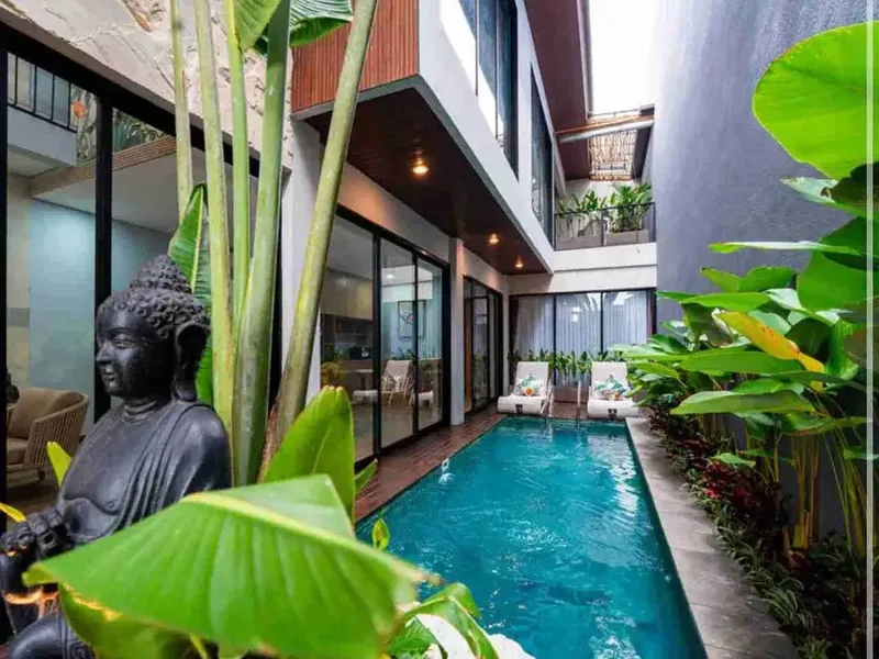 Jual atau Long Leas Villa 2lt Furnished Jl.Kemenuh Gianyar bisa untuk Investasi.Dv - Real Estate in Bali