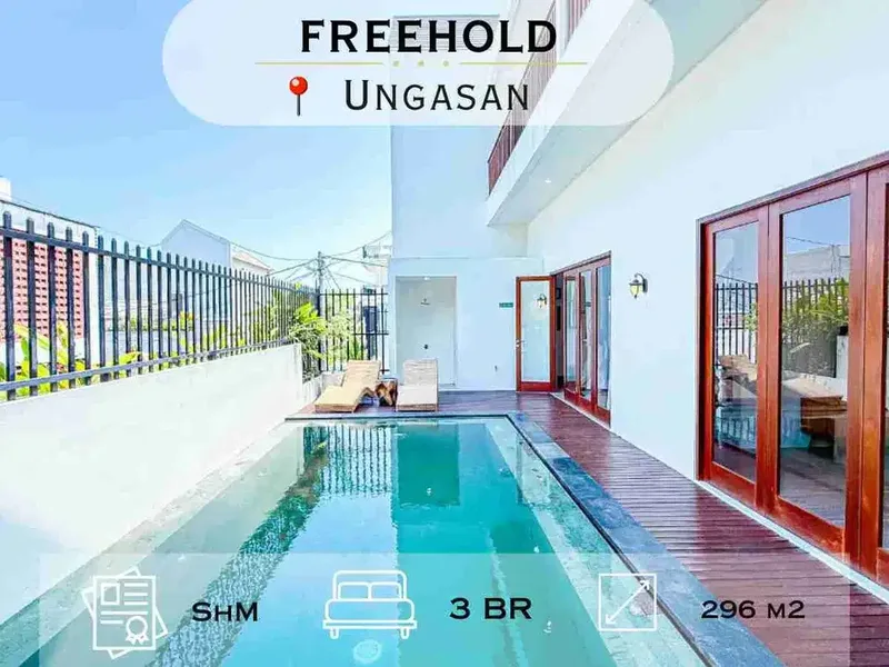 Dijual Villa Modern Elegan di Ungasan, Siap Huni, Akses Jalan 6 Meter - Bali in Bali