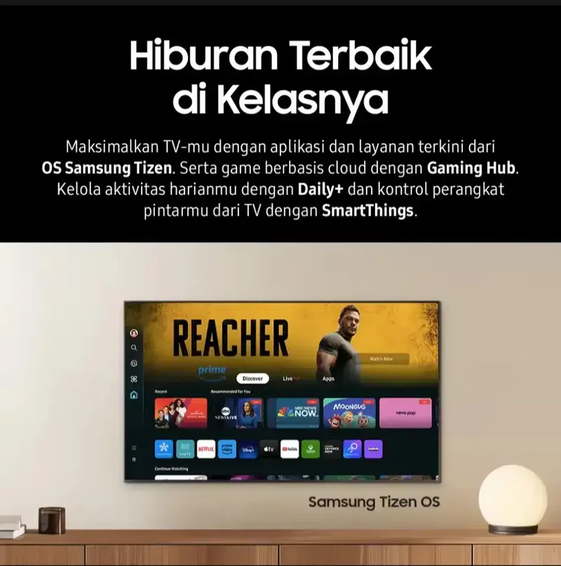 Smart TV Samsung 43 inchi 4K UHD Netflix YouTube Digital Garansi Baru - Electronics in Bali