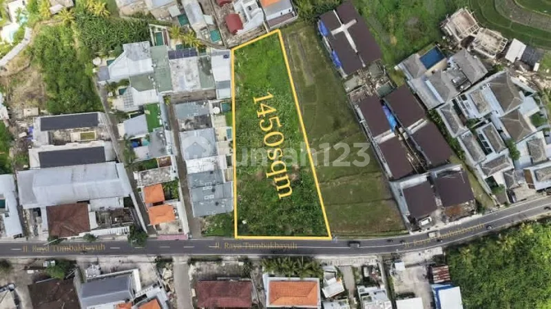 Tanah Komersil Zona Pink Dekat Pantai Pererenan Canggu Bali - Real Estate in Bali