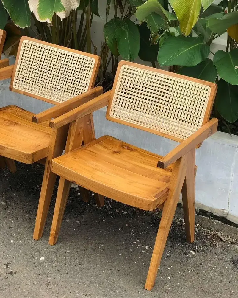 Kursi cafe jati kursi makan jati kursi singel jati - Home & Garden in Bali