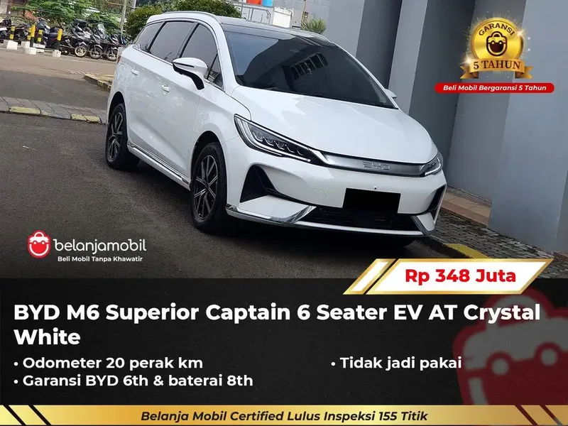 [ KM 20 PERAK ] BYD M6 M 6 Superior Captain 6 Seater EV 2024/2025/2026 - Vehicles in Bali