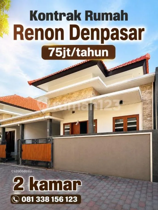 Kontrak Sewa Rumah Renon Denpasar Bali - Bali in Bali