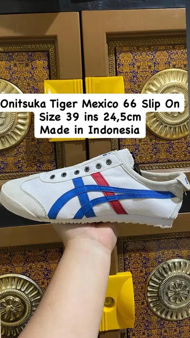 Onitsuka Tiger Mexico Slip on Size 39 - Fashion in Bali